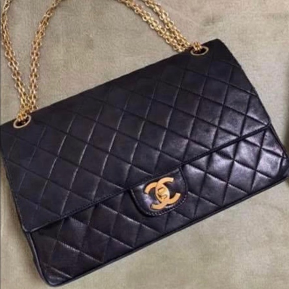 ❌❌SOLD❌❌ 🌸Chanel Quilted Lambskin Double Flap Bag🌸 - Picture 1 of 2